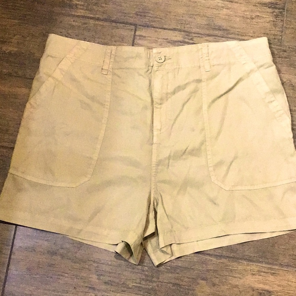 Social Standard By Sanctuary Womens XXL 100% TENCEL Shorts Tan